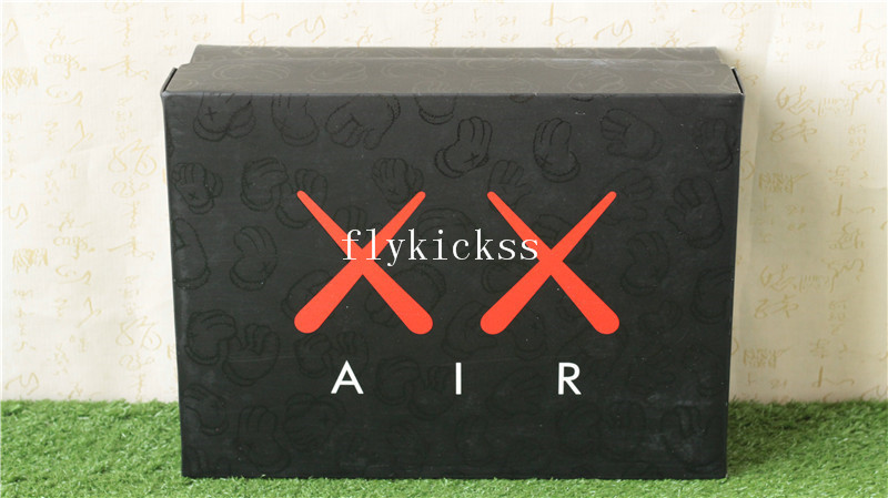 Update Version Air Jordan 4 Retro Black Kaws